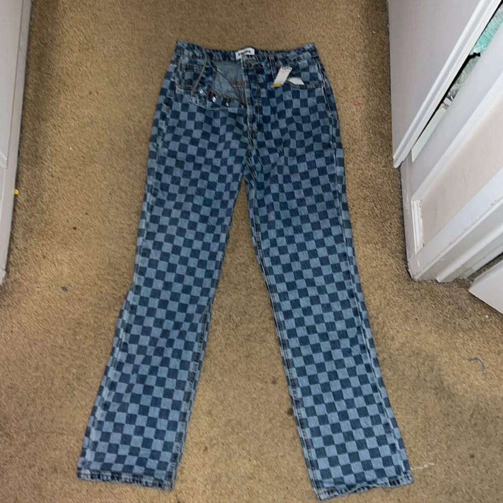 RSQ checkered women’s jeans size 27